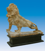 Marble Stone Lions