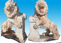 Stone Lions for Garden