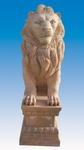 Stone Lion Sculpture