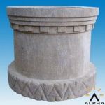 Antique Stone Pillar for garden