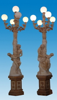 Decorative Stone Columns