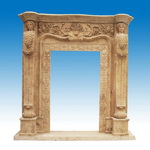 Stone door frame