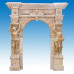 Carved Stone Door frames