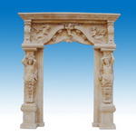 Carved Stone Door frames
