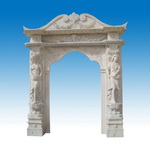 Travertine Carved Stone Door frames