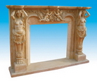 Statue Fireplace Mantels