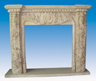  Fireplace Mantel of Sandstone