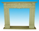 Sandstone Fireplace Mantel