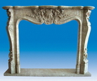 Carved Fireplace Mantel