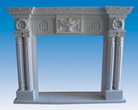 Fireplace Mantel of Marble