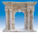 Natural Stone Fireplace Mantels