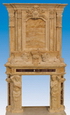 Sandstone Fireplace Mantels