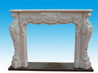 Fireplace Mantels Made of Marble