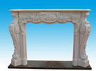 Fireplace Mantels Made of Marble