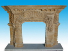 Stone Fireplace Surrounds from China