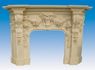 Carved Fireplace Surrounds from China