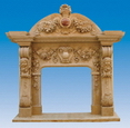Sandstone Fireplace Mantels