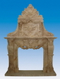 Sandstone Fireplace Mantel