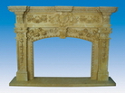 Carved Stone Mantels