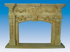 Carved Stone Mantels