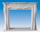 Marble Stone Fireplace