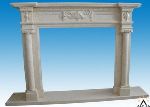 Carved Fireplace Mantel