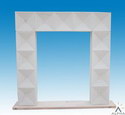 Carved Marble Fireplace Mantel