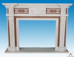 Carved Stone Fireplace Mantel