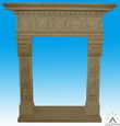 Carved Fireplace Mantel