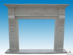 Sandstone Fireplace Mantel