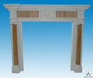 Carved Stone Fireplace Mantel