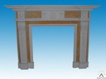 Carved Stone Fireplace Mantel