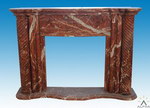 Carved Marble Fireplace Mantel