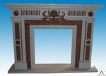 Carved Marble Fireplace Mantel