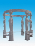 Carved Stone Gazebo