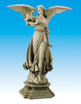 Stone Angel Sculpture