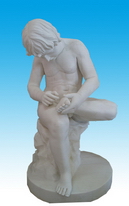 Marble Children Sculptures