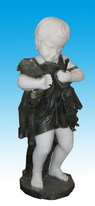 Limestone Child Sculpture