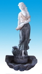 Marble Statue Fountain for Garden