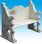 Garden Stone Bench